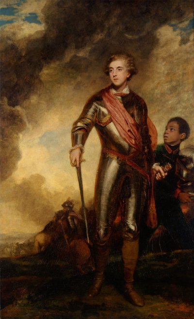 チャールズスタンホープ、ハリントン伯爵 作： Joshua Reynolds